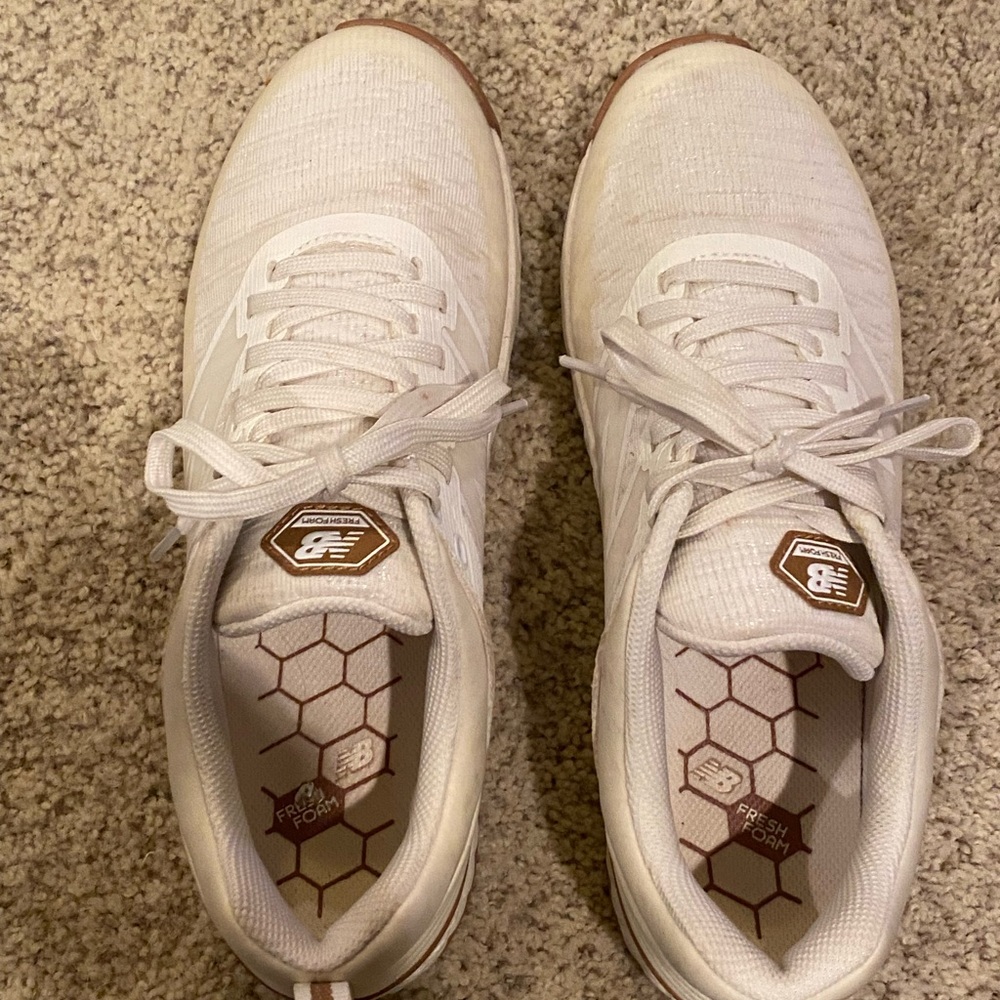 New Balance Women’s White Fresh Foam Golf Sneakers